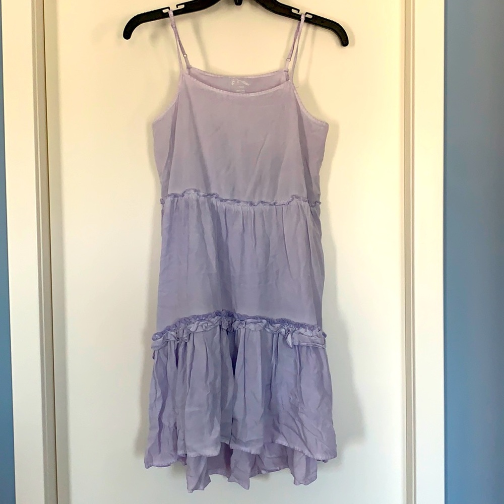 flowy y2k purple dress